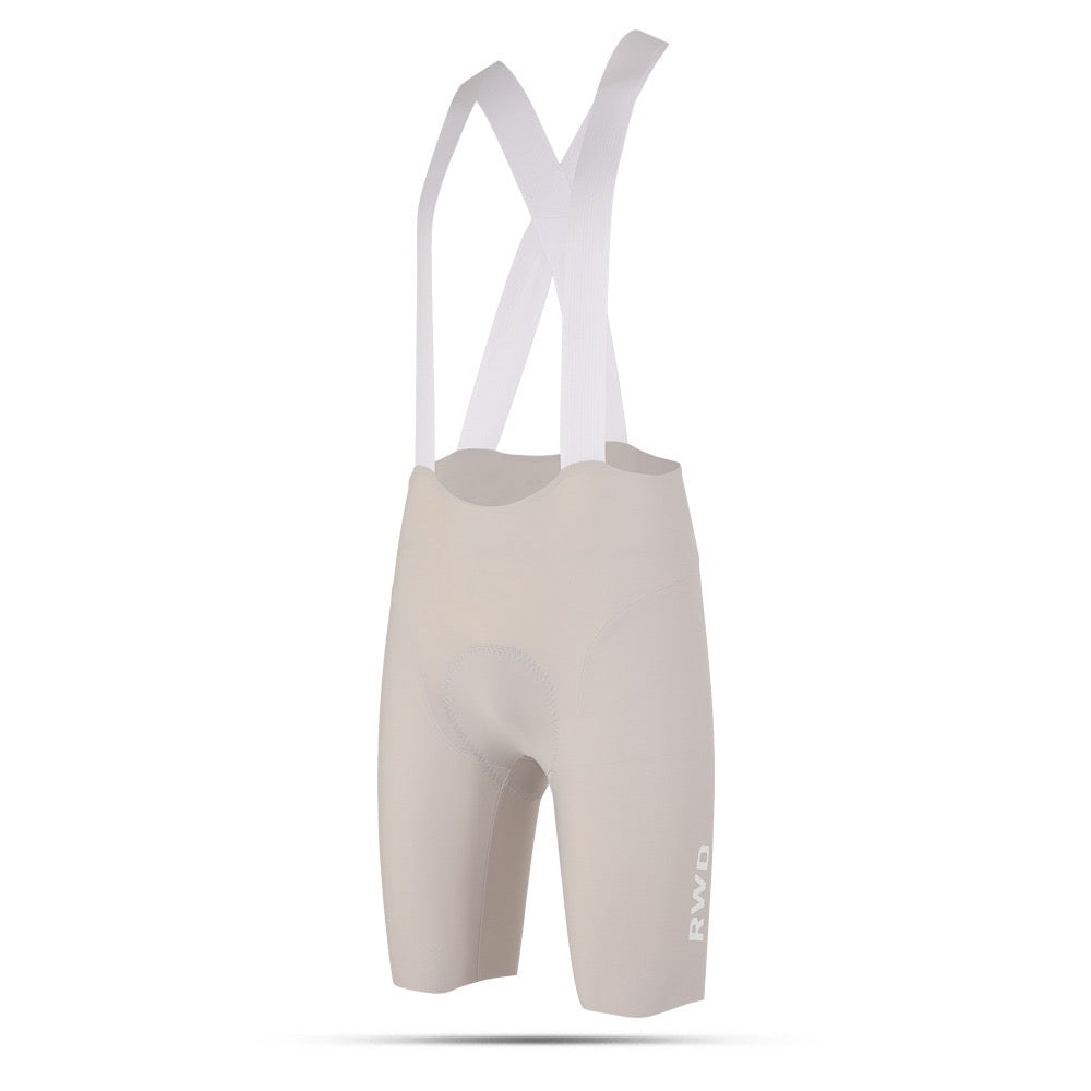 Beige Bib Shorts